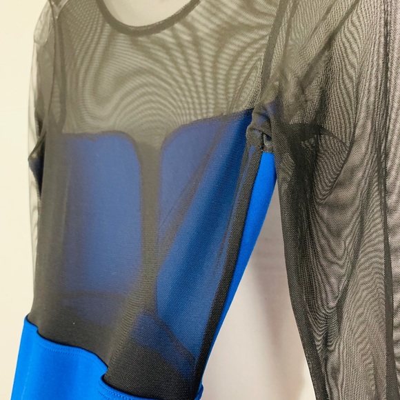 Forever 21 Black Blue party cocktail dress - Picture 8 of 10